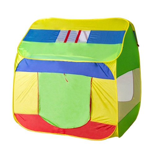 Casetta Pieghevole Da Gioco Con Borsa Trasportabile Per Bambini 125x125x140 Cm 9841 Casetta Pieghevole Da Gioco Con Borsa Trasportabile Per Bambini 125x125x140 Cm 9841